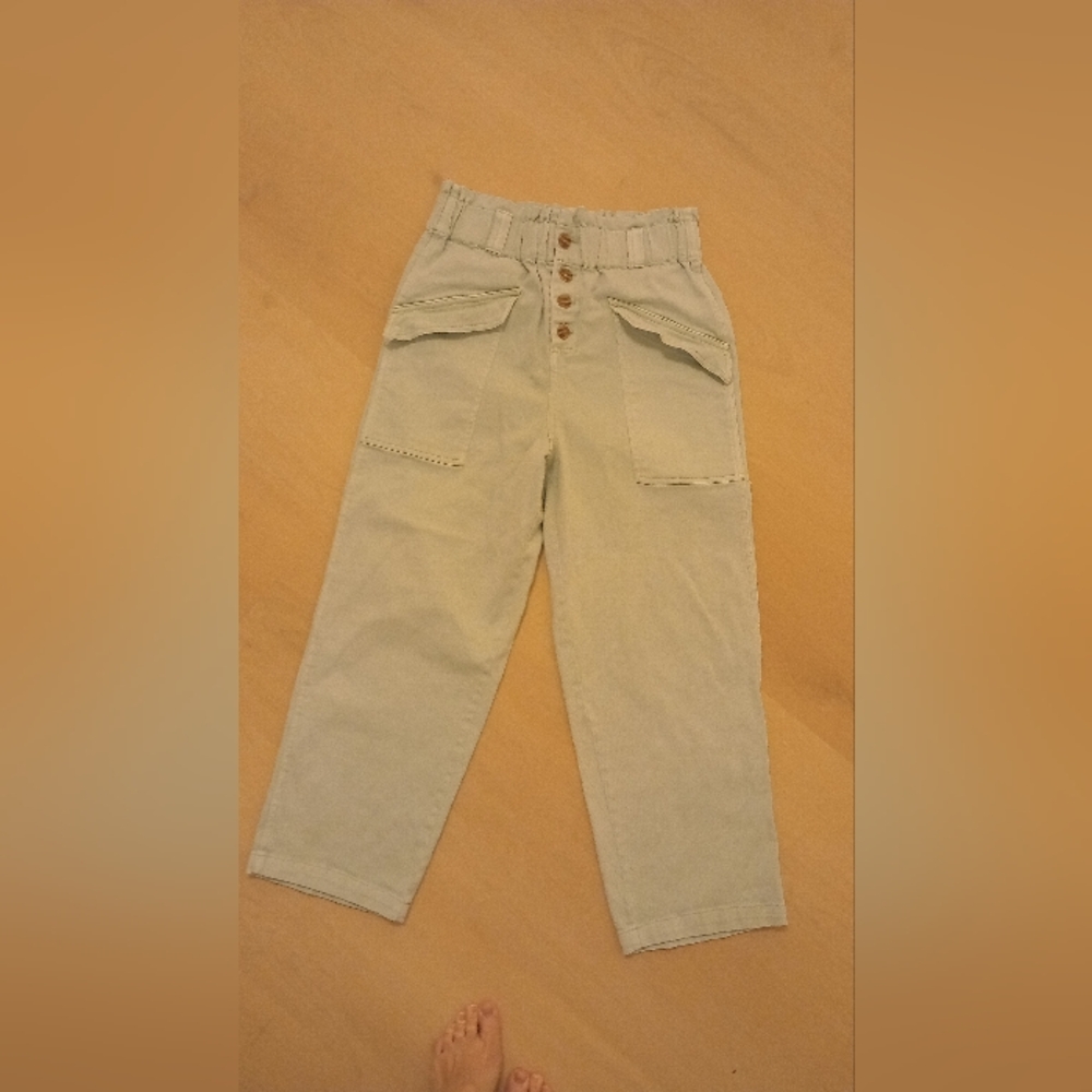 BP Light Green Denim Pants